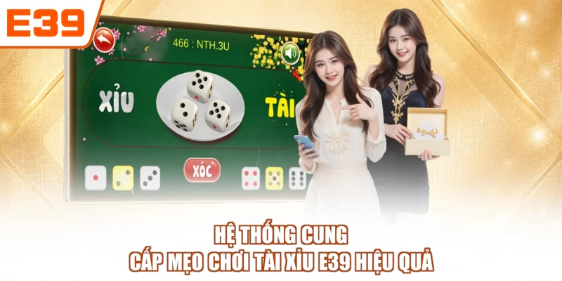 Hệ thống cung cấp mẹo chơi tài xỉu E39 hiệu quả